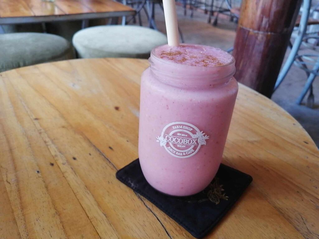 CocoBoxで飲んだスムージー