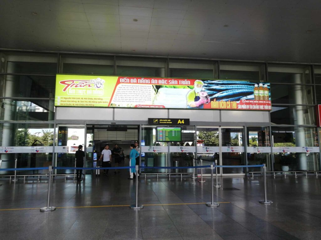 ダナン国際空港の国内線A4ゲート