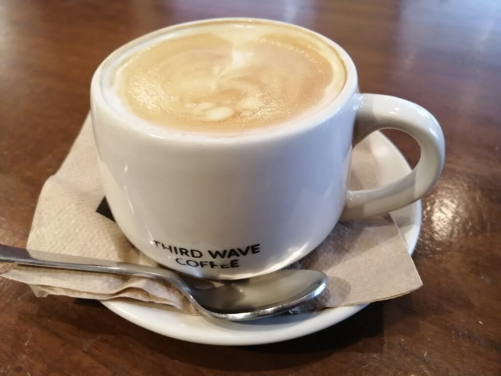 Third Wave Coffeeで注文したコーヒー