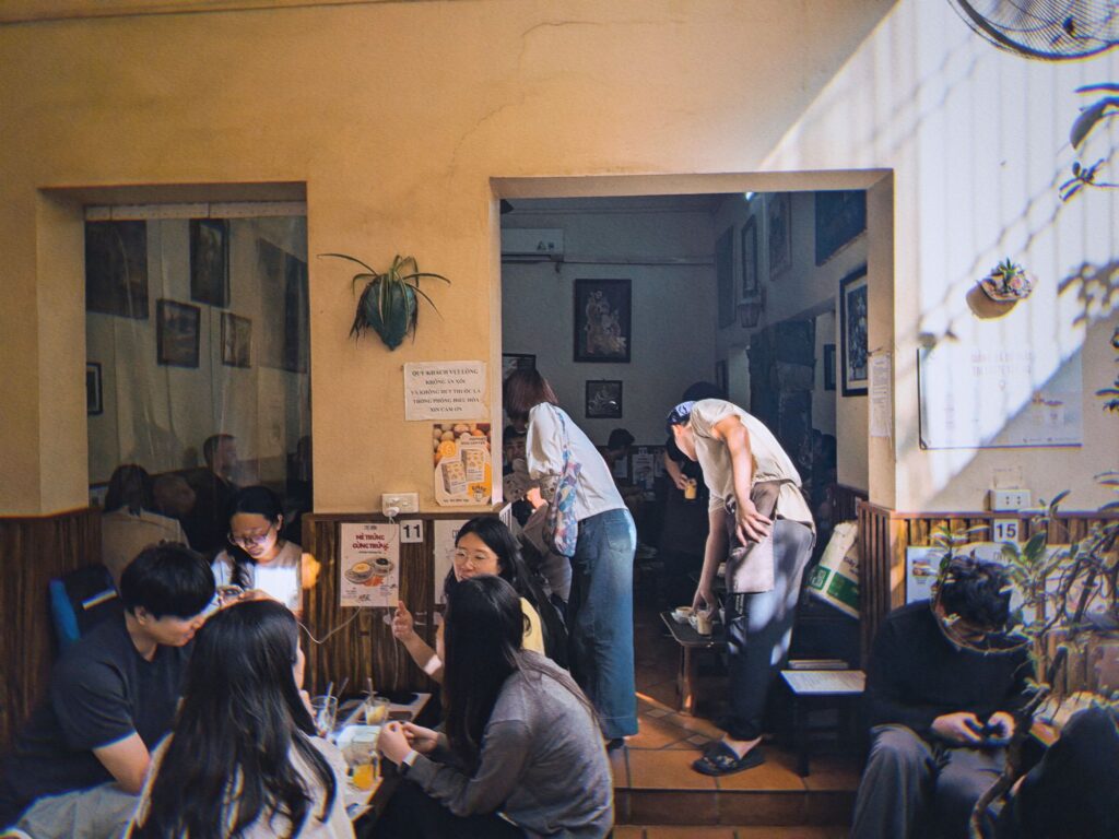 Cafe Giảngの2階①